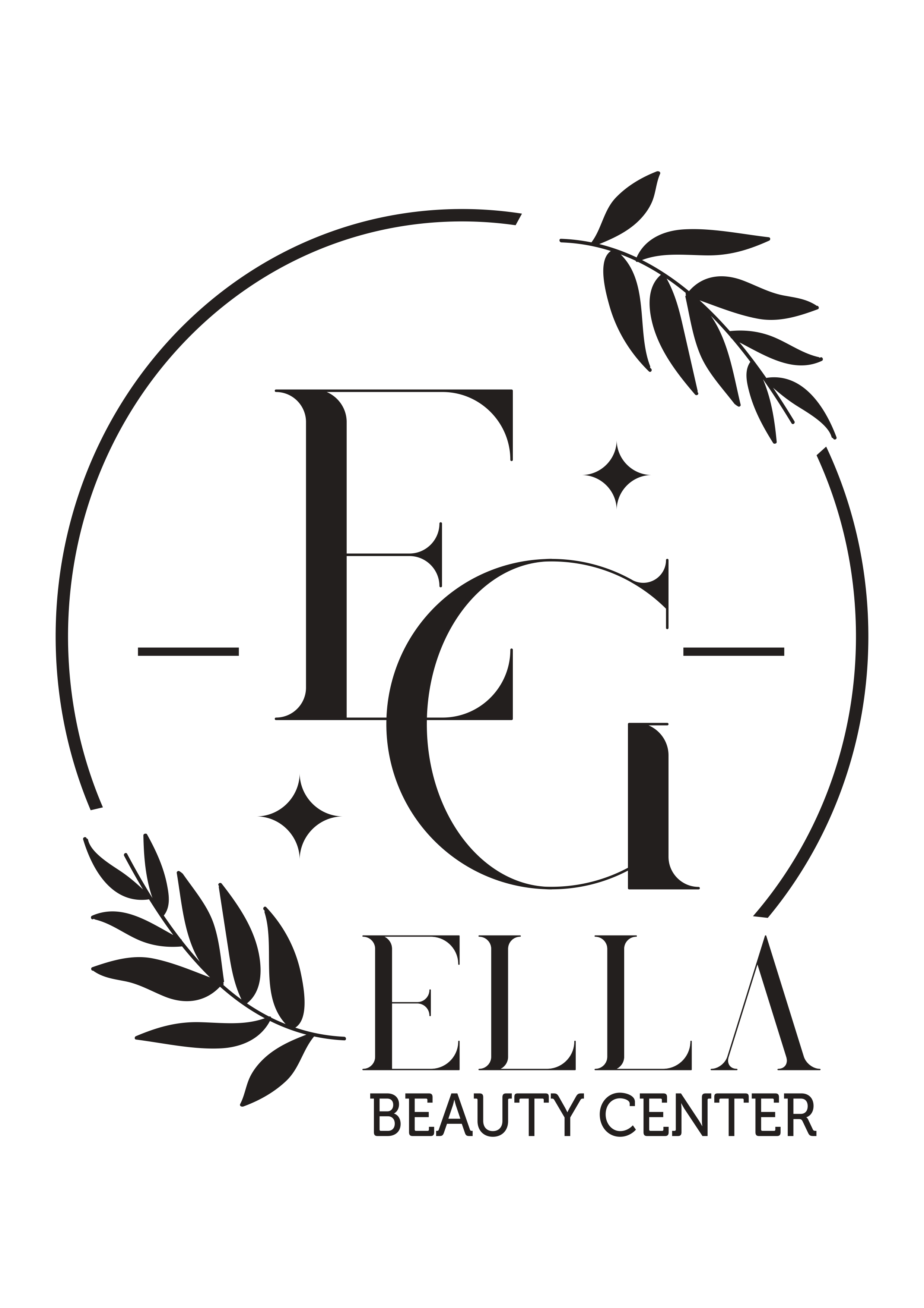 Ella Güzellik Merkezi — Gaziantep güzellik merkezi logosu